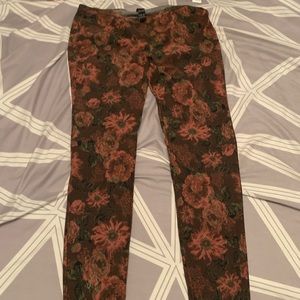 Hue flower Jeggings Size XL